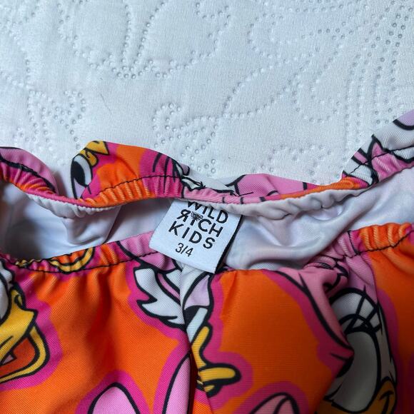 Wild Rich Kids Daisy Duck Swim Bottom Size 3/4 - Picture 3 of 6